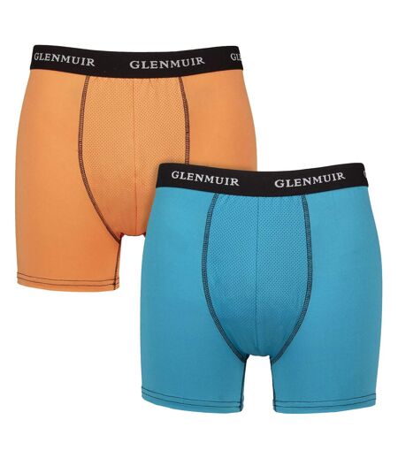 Glenmuir - Lot de 2 Boxers Homme Performance Respirants pour Sport