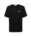 T-shirt Motif/style Écusson Homme Noir Moschino-1
