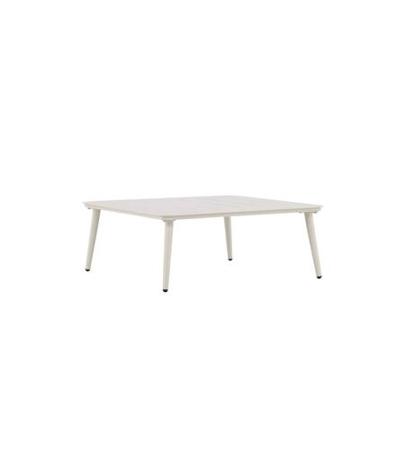 Table Basse de Jardin Lina 90cm Beige