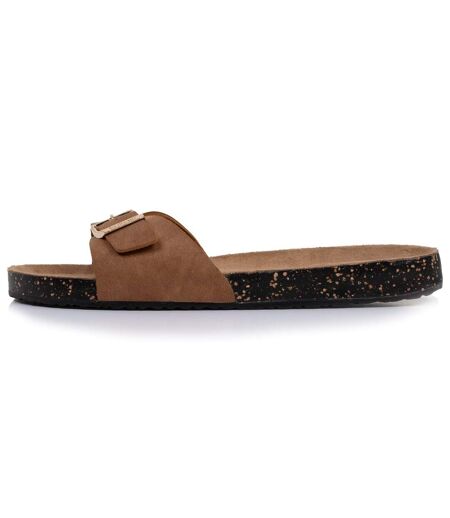 Isotoner Sandales femme simple bride patch talon confort
