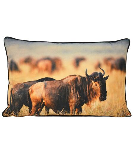 Riva Home Wildebeest - Housse de coussin (Fauve) (40x60cm) - UTRV955