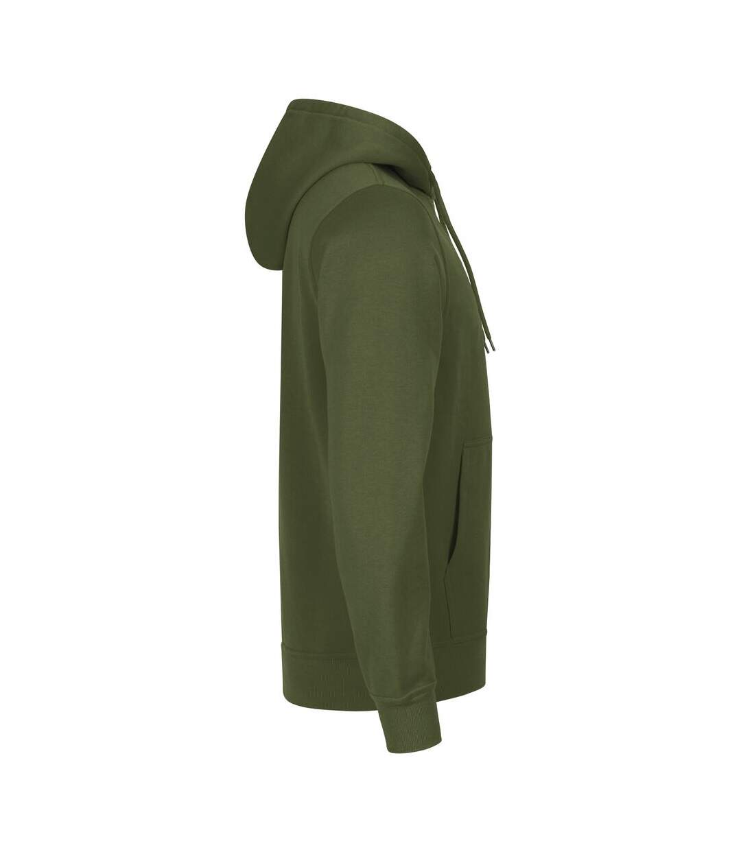Sweat À Capuche Miami Adulte Vert Militaire Clique-4