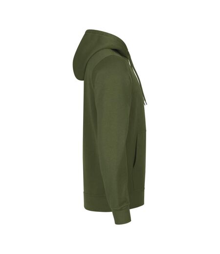 Sweat À Capuche Miami Adulte Vert Militaire Clique