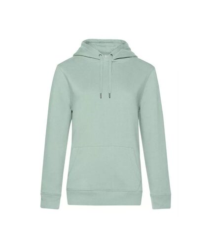 Sweat à capuche queen femme turquoise pâle B&C