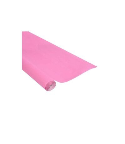 Nappe Papier Gaufrée 1,18x15m Rose