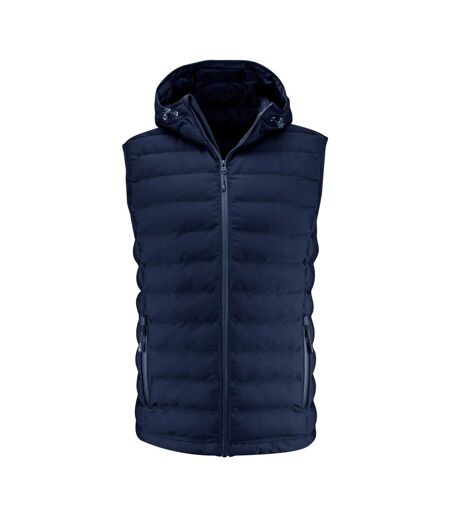 Doudoune Sans Manches Woodlake Heights Homme Bleu Marine James Harvest