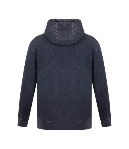 Sweat À Capuche Manches Longues Motif/style Imprimé Graphique Homme Noir Délavé Firetrap