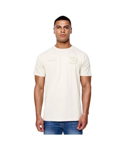 T-shirt hommes gemtas blanc cassé Duck and Cover