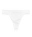 Pack Of 5  Womens/ladies Lace Trim Cotton Thong  Black White Nude Be You-2