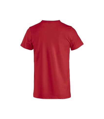 Clique Mens Basic T-Shirt (Red) - UTUB670