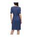 Robe Daleah Femme Bleu Hugo Boss-3