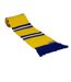 Écharpe Supporter Motif/style 3 Rayures Taille Unique Jaune Fan Originals-1