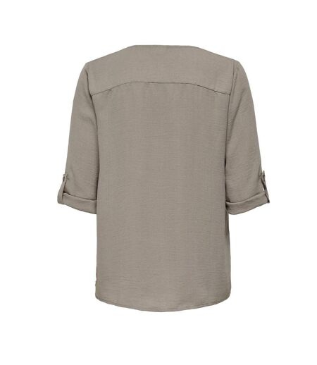 Blouse taupe femme jdy divyaa