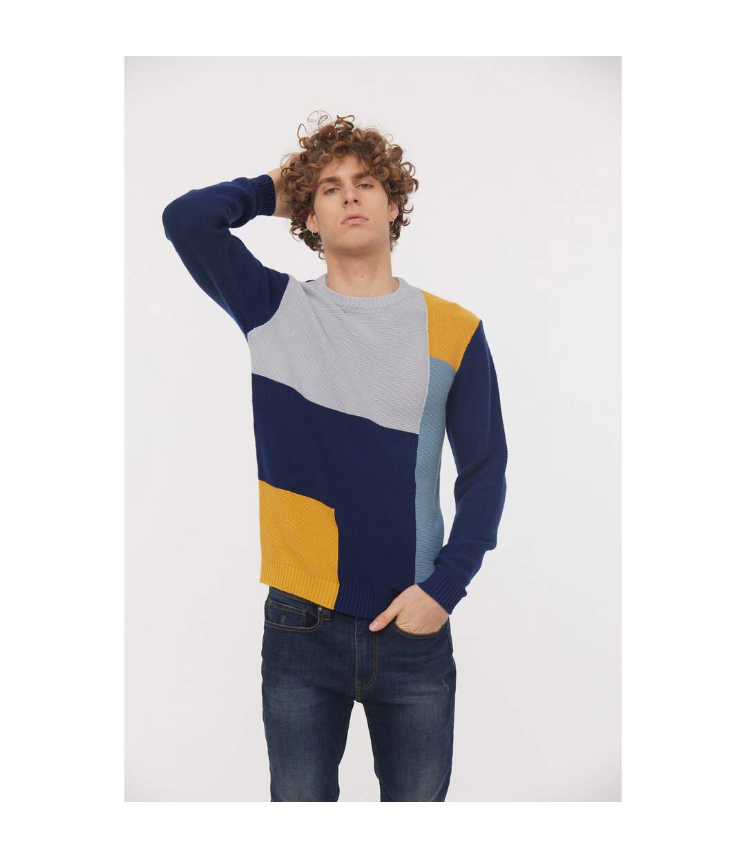 Pull manches longues coton regular COURO