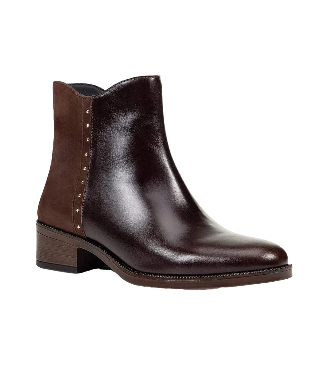 Bottines D Camexia Femme Marron Foncé Geox-1