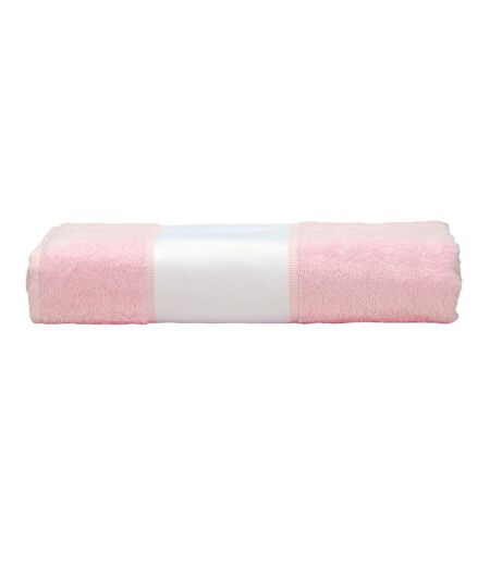 A&R Towels Subli-Me Hand Towel (Light Pink) - UTRW6040