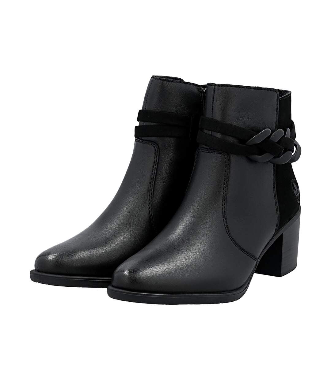Bottine Cuir Rieker Microstretch-3