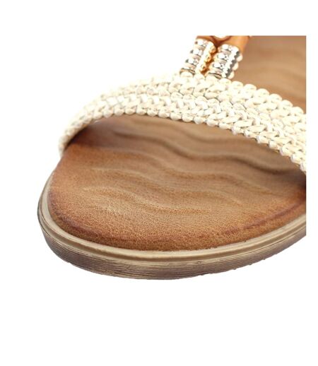 Sandales Portofino Femme Blanc Lunar