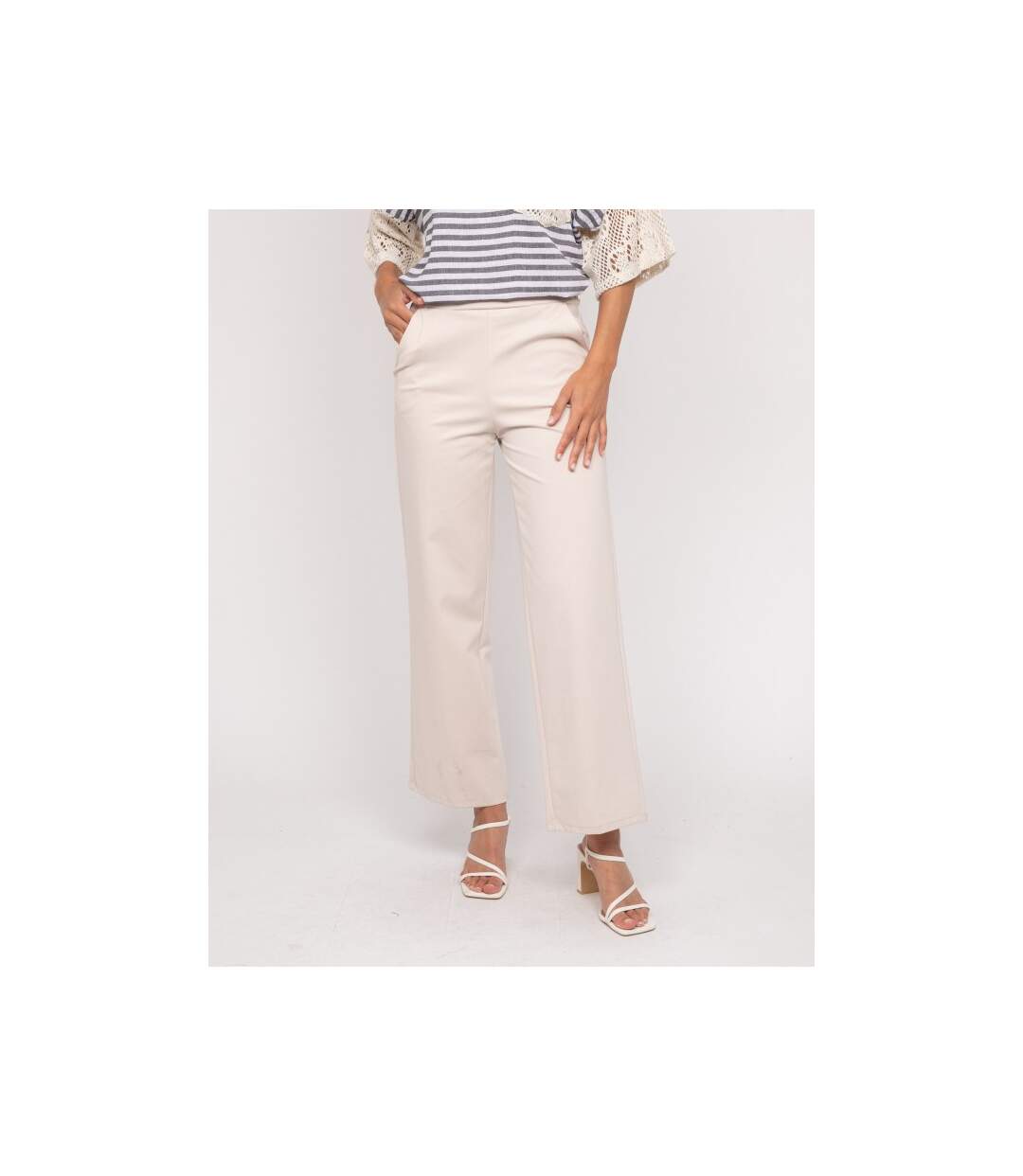 Pantalon de ville EKOLIA - Dona X Lisa-1