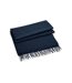 Echarpe Classique Tissée Unisexe Pour Adultes Taille Unique Bleu Marine Beechfield-1