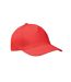 Buzz 5 Panel Baseball Cap Red MidOcean-1