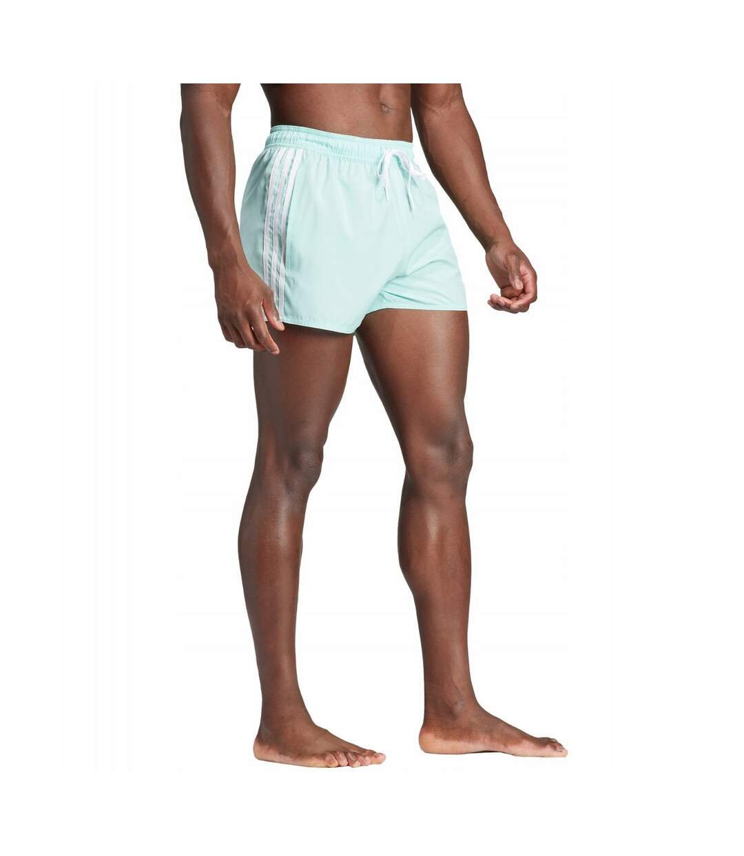 Short De Bain Style 3 Rayures Clx Homme Bleu Adidas-1