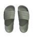 Sandales Island Club Adilette Homme Vert Argenté Adidas-4