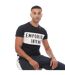 T-shirt homme noir / blanc Emporio Armani-4