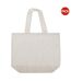 Lot de 2  Sac de courses 100% coton 18l taille unique blanc Westford Mill-1