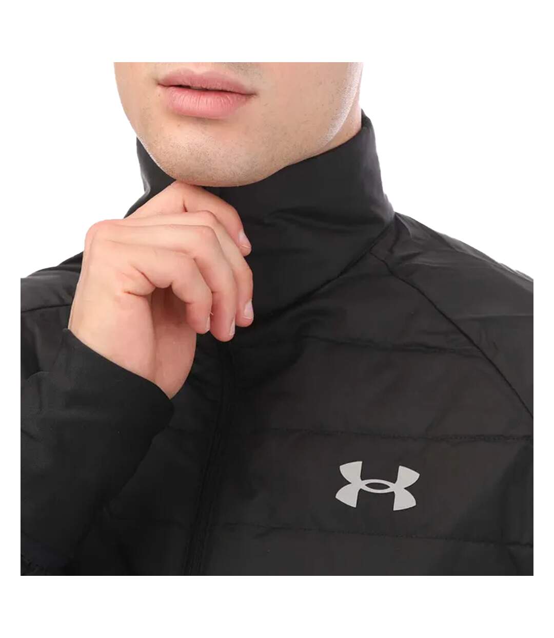Mens insulated hybrid padded jacket black Under Armour-3