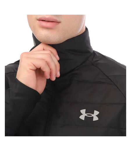 Mens insulated hybrid padded jacket black Under Armour