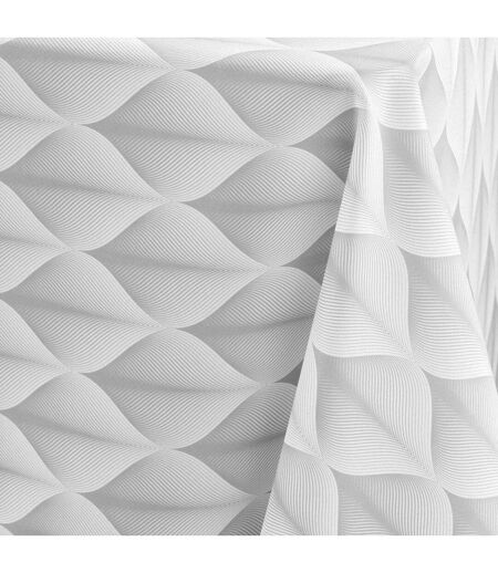 Nappe Antitache Imprimé Kalini 150x240cm Gris
