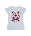 Disney T-shirt en coton Femme/Femme Mickey Football Head (Blanc) - UTBI48820-1