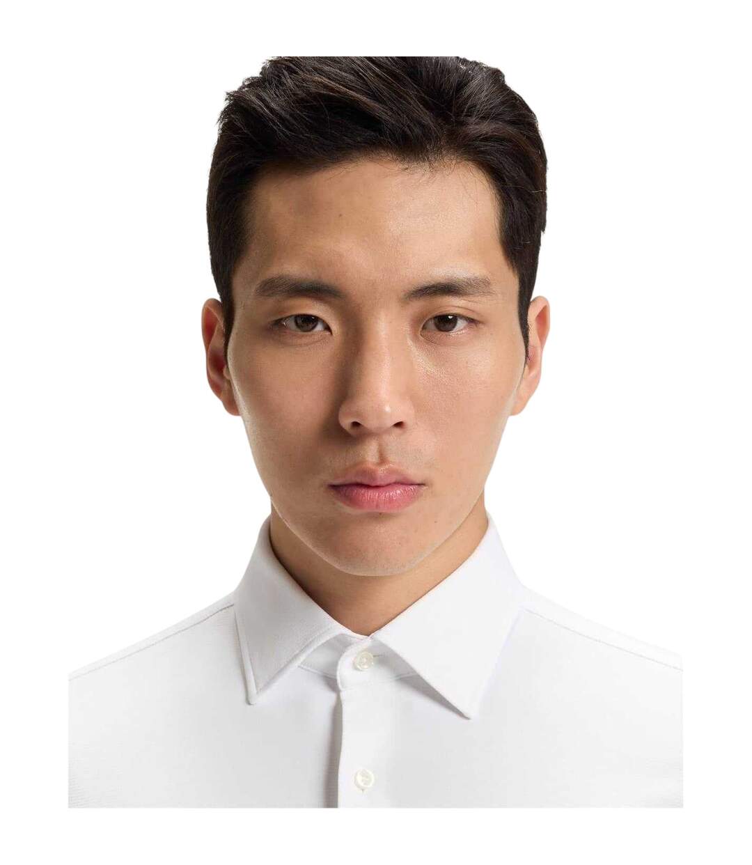 Chemise Habillée Homme Blanc Boss-4