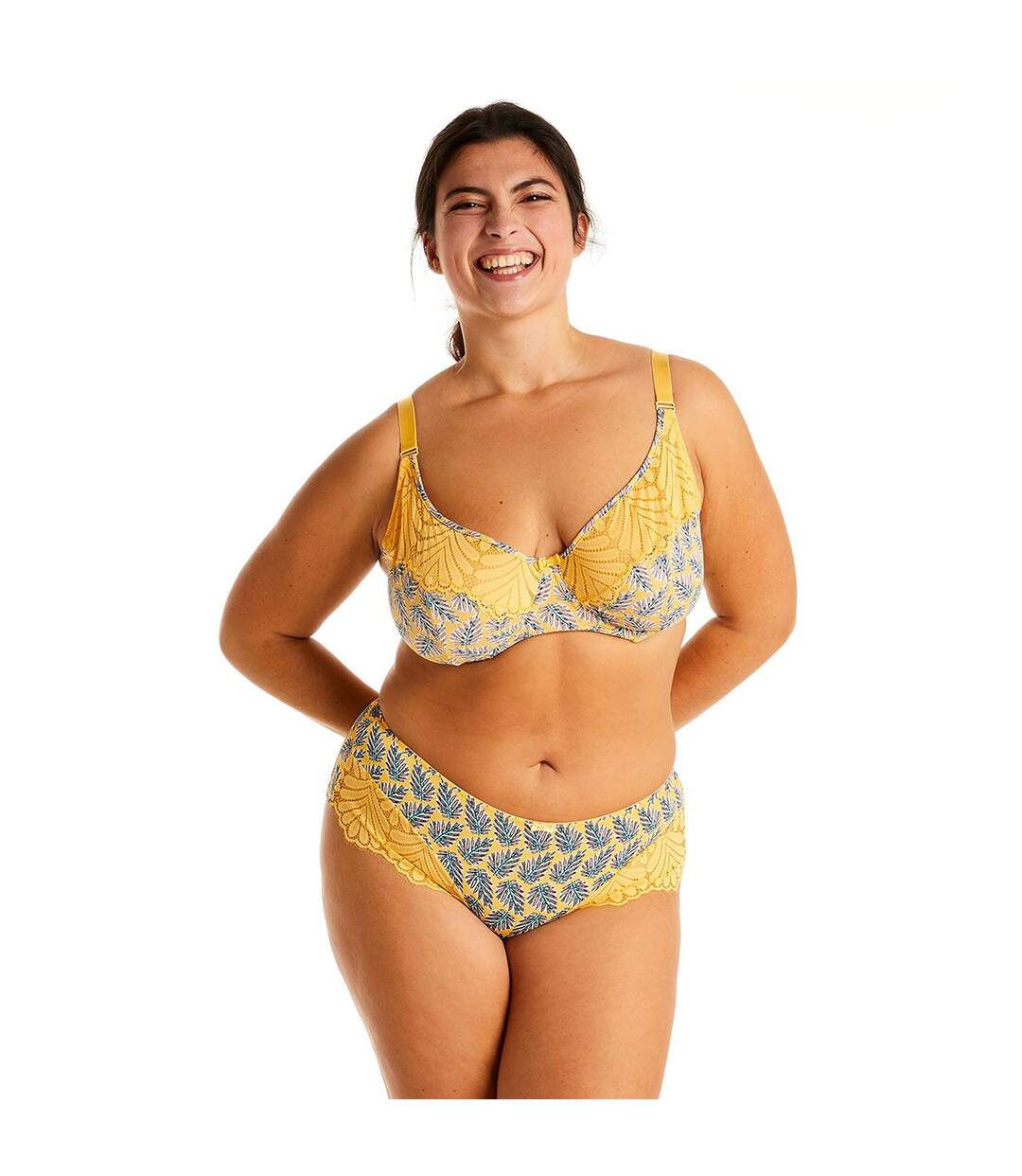 Soutien-gorge à armatures jaune Turlututu