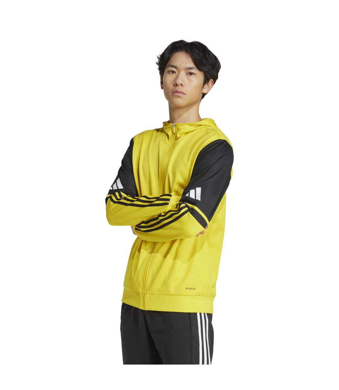 Veste Entraînement Squadra Homme Jaune Noir Adidas-4