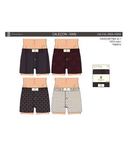 Boxer Long CXL By LACROIX X4 - Pack de 4