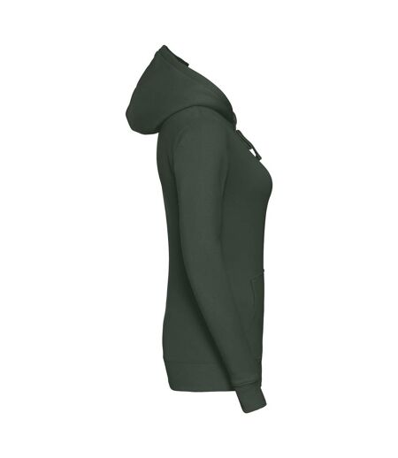 Sweat À Capuche Authentic Femme Vert Bouteille Russell