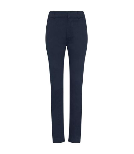 Womens/ladies lily skinny chinos navy So Denim