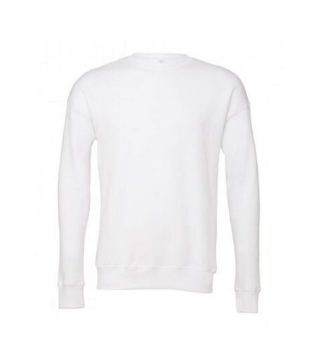 Sweatshirt unisexe blanc Bella + Canvas