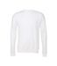 Sweatshirt unisexe blanc Bella + Canvas-1