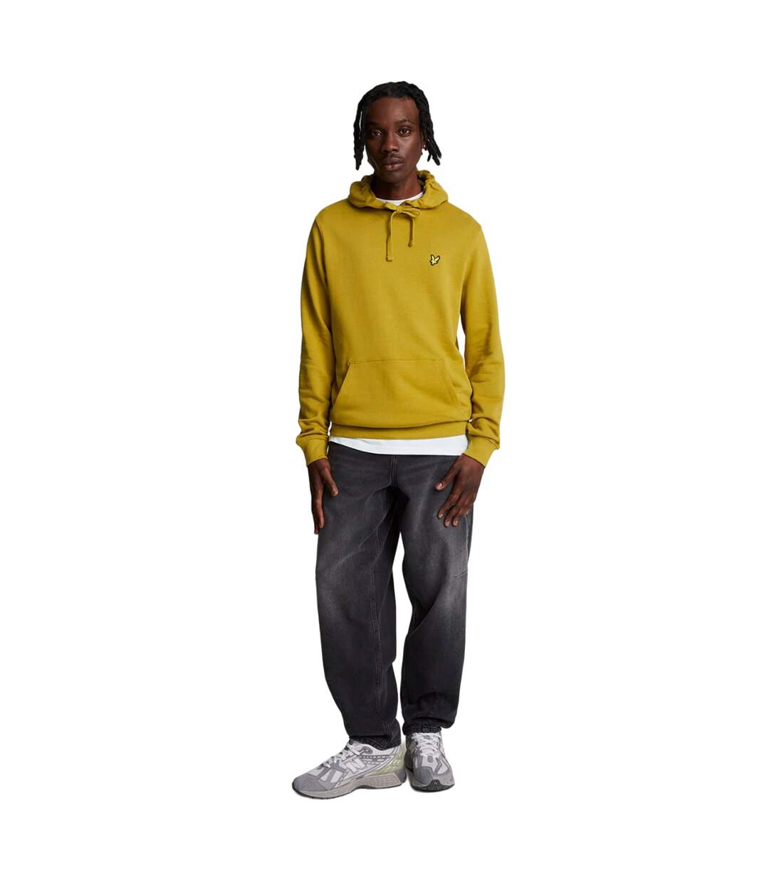 Sweat à capuche homme jaune vieil or Lyle & Scott Lyle & Scott