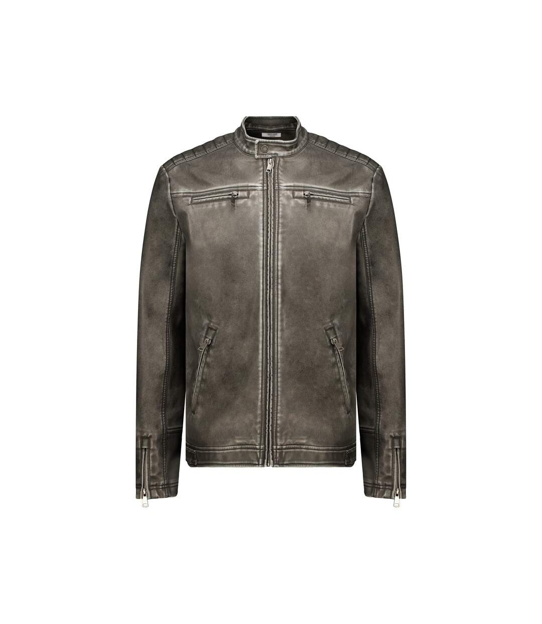 Veste rock en similicuir pour homme CONDOR