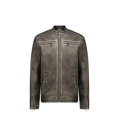 Veste rock en similicuir pour homme CONDOR