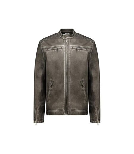 Veste rock en similicuir pour homme CONDOR