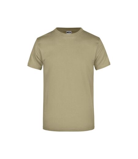 T-shirt Adulte Vert Kaki James And Nicholson