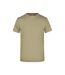 T-shirt Adulte Vert Kaki James And Nicholson-1