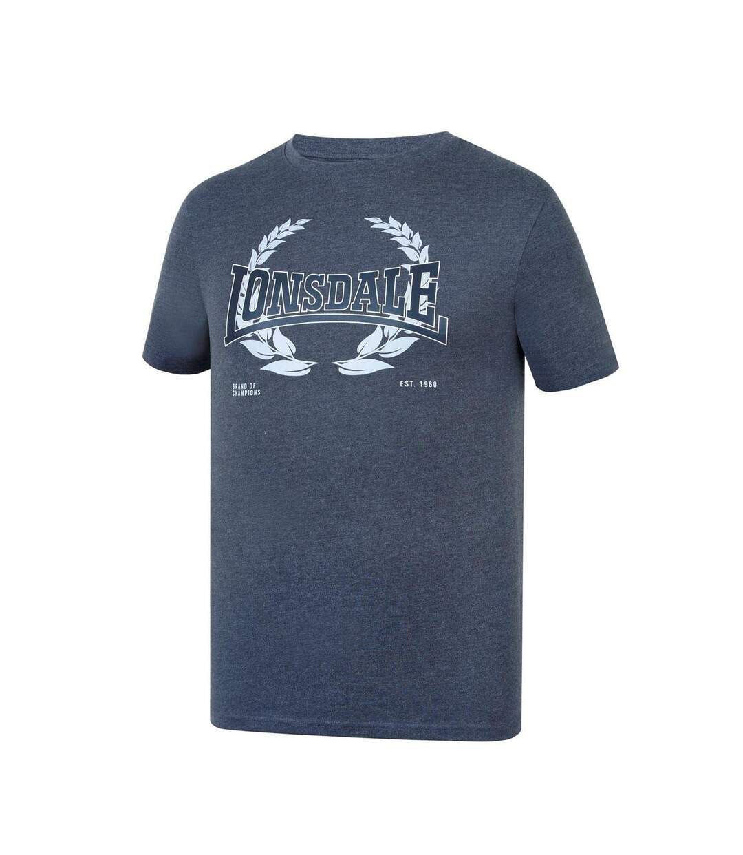 Mens Geometric Logo T-shirt Laurel Lonsdale-3