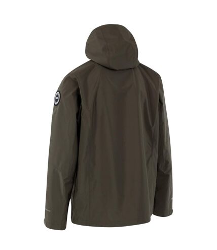 Veste imperméable dlx cyril homme vert kaki Trespass