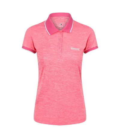 Polo Manches Courtes Remex Femme Rose Vif Regatta